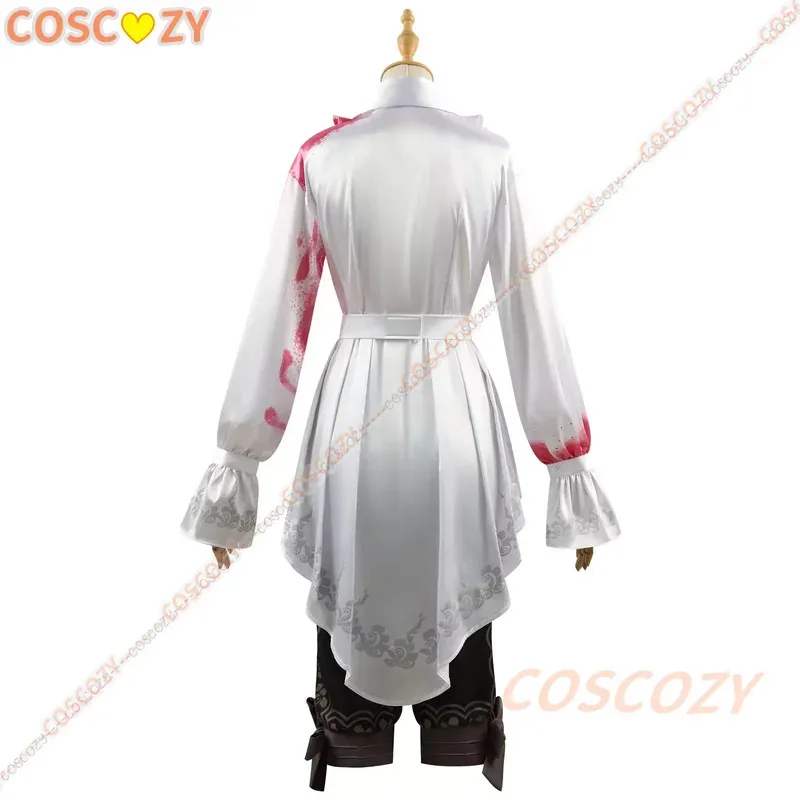

qq34Game Identity V Joseph Cosplay Costume Wig Hair Fashion Handsome Uniform Event Party Role Play Clothing Set