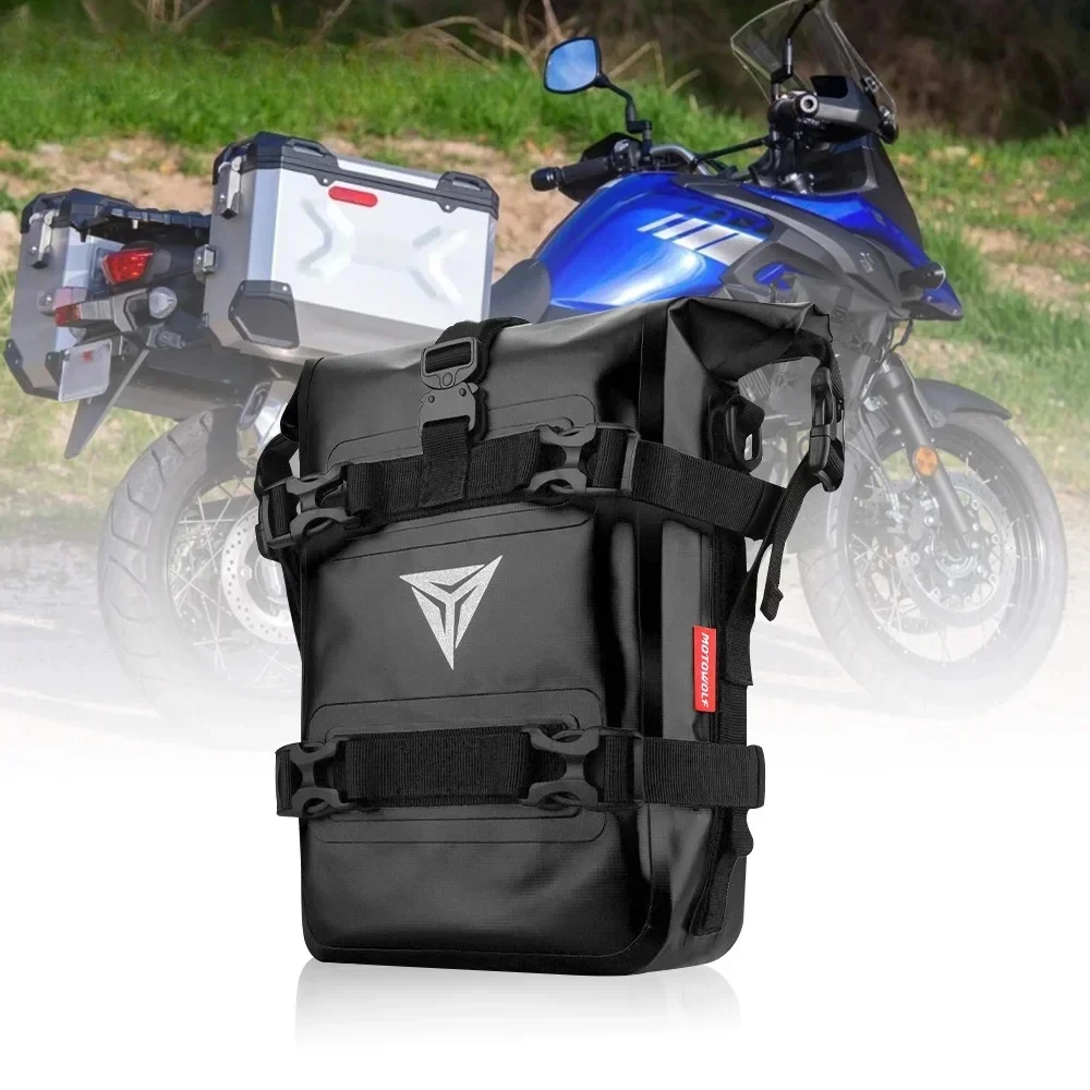 motorcycle frame crash bars waterproof bag waterproof bag bumper repair tool placement bag  tools