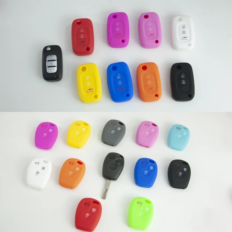 Silicone Key Case Remote Key Protective Cover For Mercedes SMART 453 Fortwo Forfour W453 Car Accessories