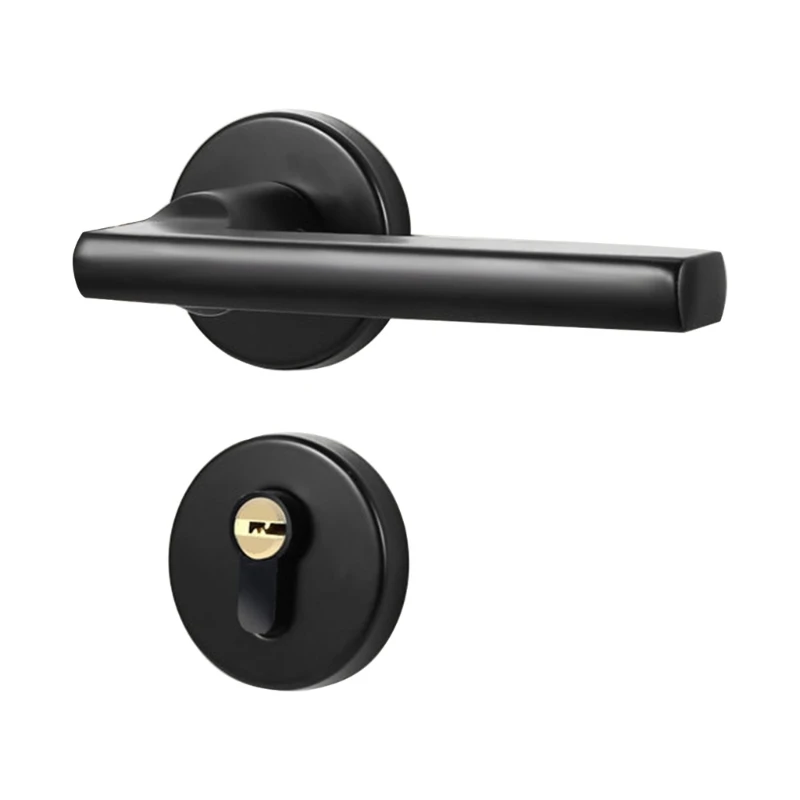 Interior Door Handles Solid Front Back Levers for