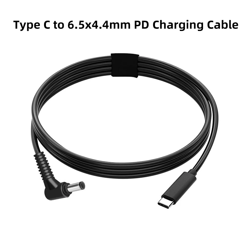 

USB Type C Charging Cable Cord USB C to 6.5x4.4 6.5*4.4mm Dc Power Adapter Converter for Sony LG Notebook Power Supply Cable