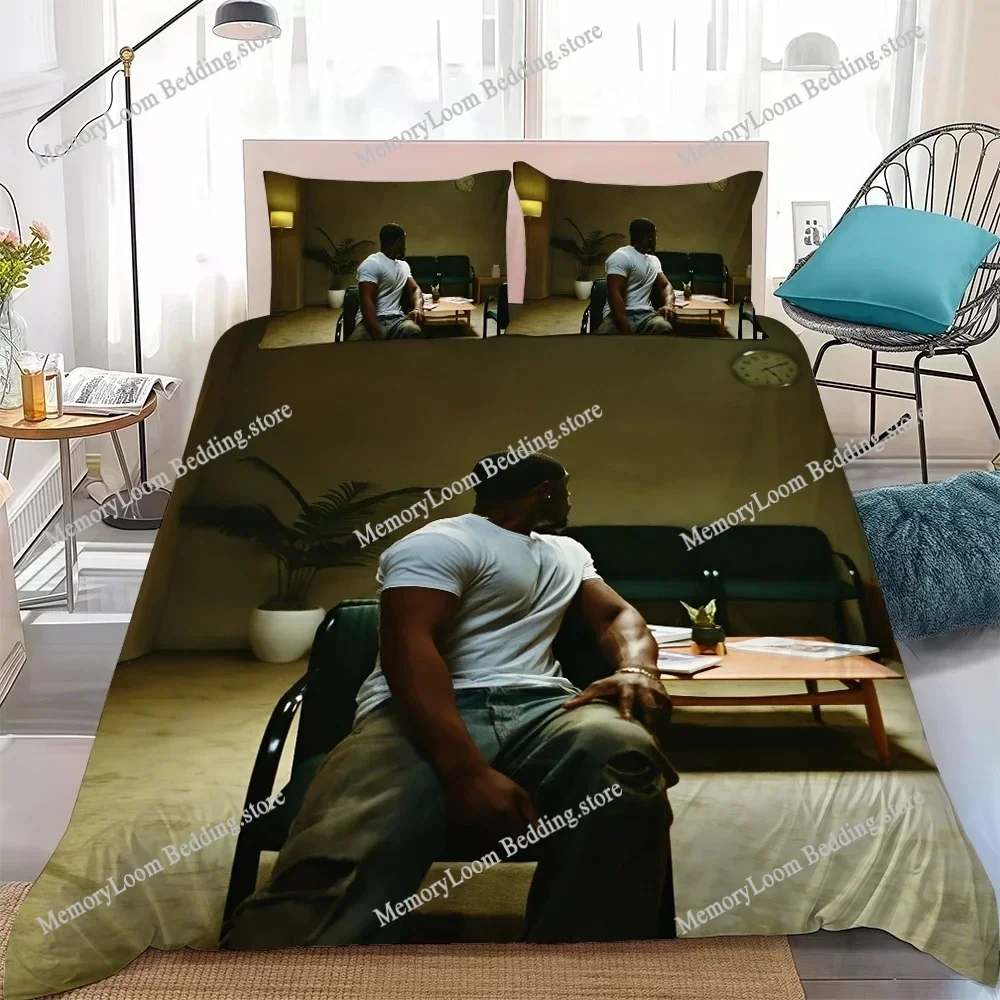 

Singer K-Khamari To Dry a Tear Duvet Cover Set Home Style Bedding Soft Laundry Cotton Bed Student Dormitory Gift Home Textile963