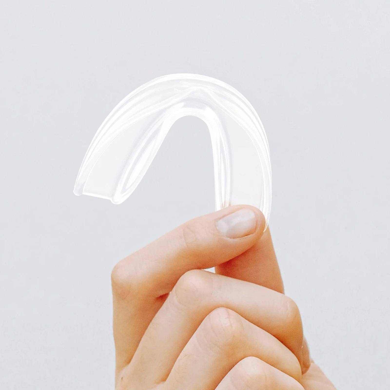 

2Pcs Transparent Eva Mouth Guards Soft Thermoplastic Anti Grinding Mouth Protection for Sports Boxing Karate Football Rugby