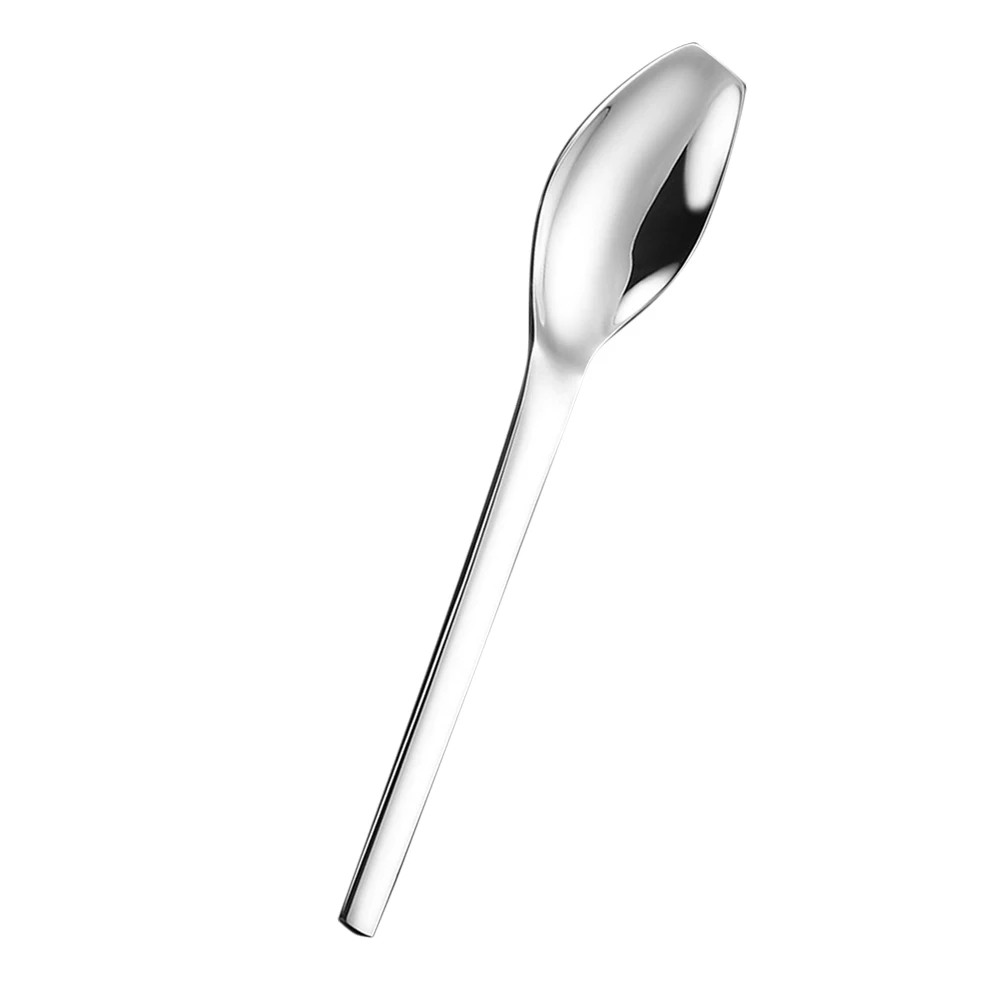 

Diamond Shape Steel Dinner Spoons Ergonomic Handle Thick Heavy-weight Soup Soup Spoon Kitchen Dinner Spoon Set