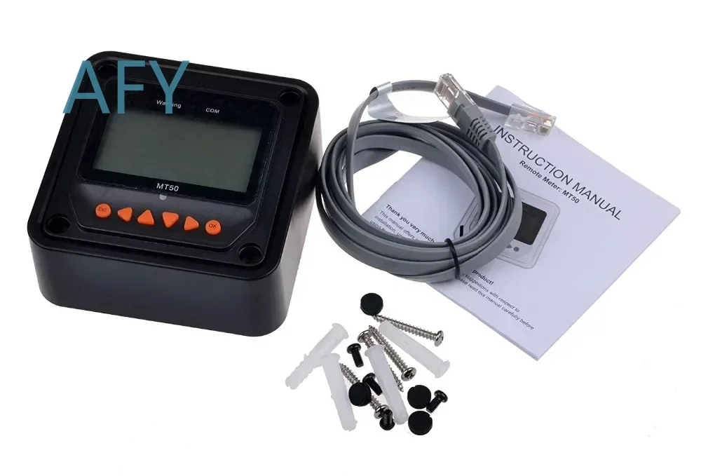EPever EPsolar MT50 Remote Meter Display for MPPT Solar Charge Controller Tracer Series solar power monitoring device for
