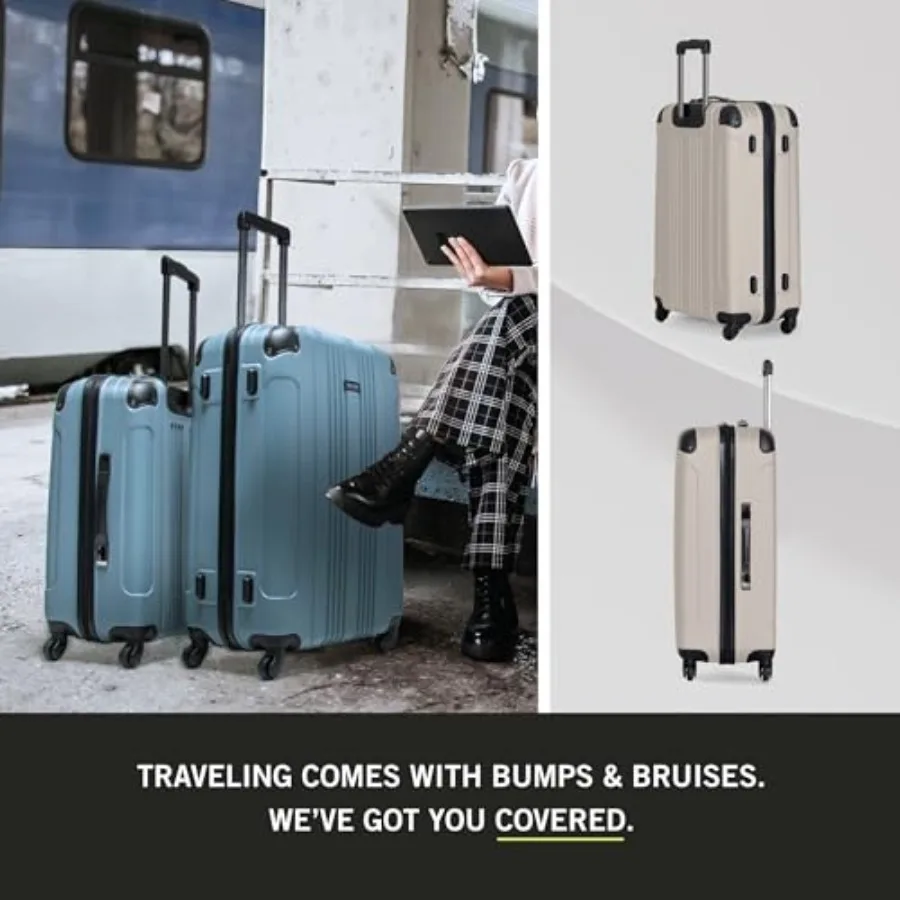 Out of Bounds Lightweight Hardshell 4-Wheel Spinner Luggage - Image 3