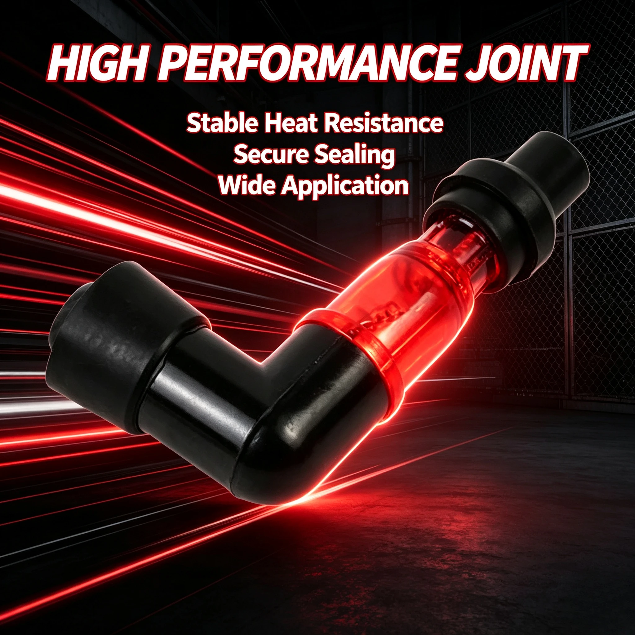 Universal 90‑Degree Motorcycle Spark Plug Cap, Flash Ignition Moto Replacement Accessory