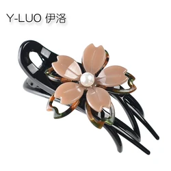 Women Headwear Girls Hairwear Flower Hair Grip Cute Hair Clip Fashion Hair Accessories For Women