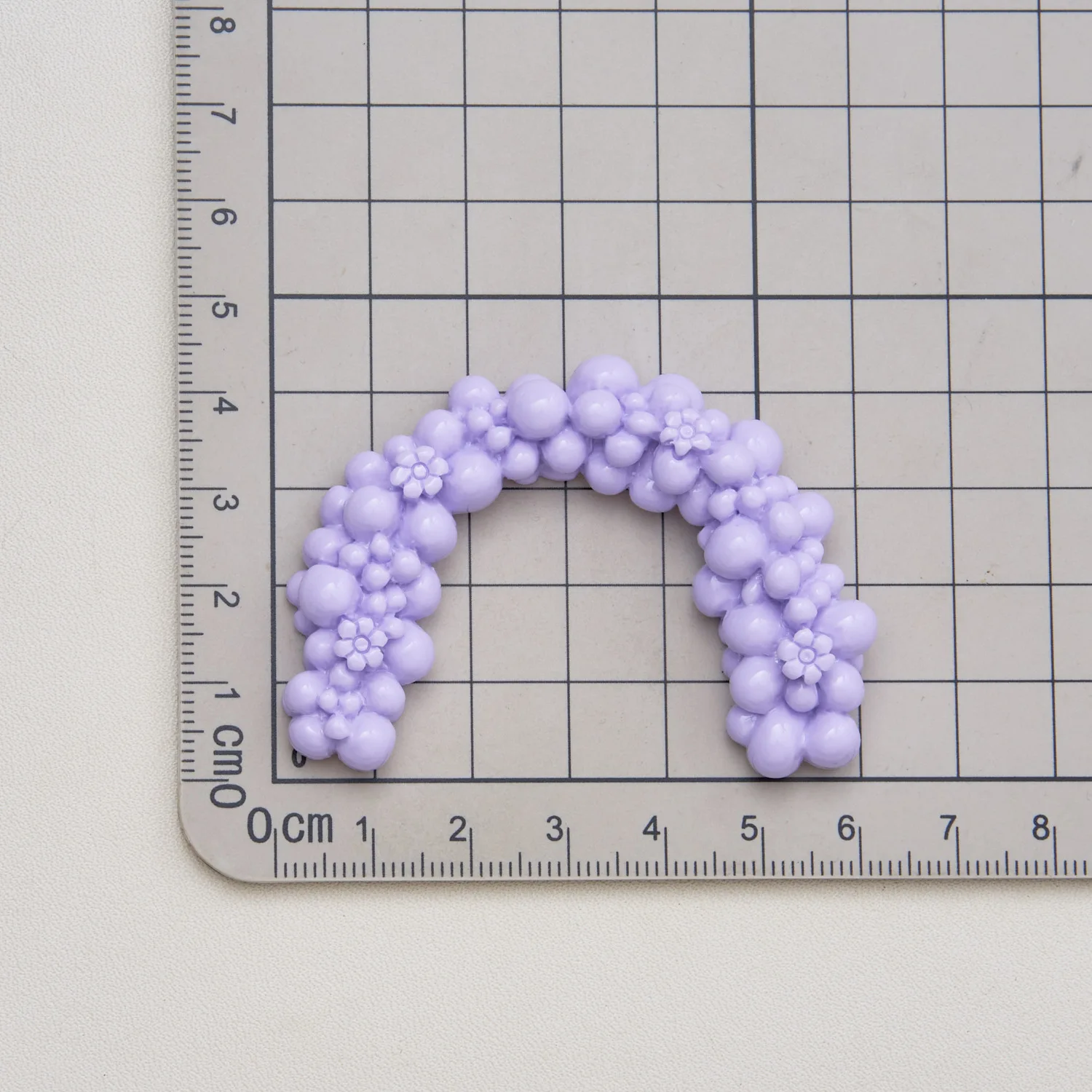 Mini Colorful Balloon Flower Arch Blallon Door Cute Model Dollhouse Resin DIY Doll Accessories