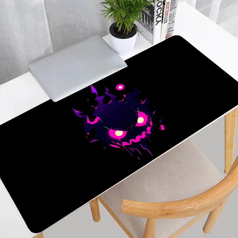 Large Mouse Pad Gengar anime durable Gamer Computer Desk Mat Modern Table Keyboard Laptop Carpet XXL Gaming Mousepad