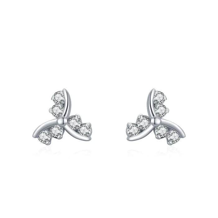 

2024 Hot Sale Studs European and American New 925 Silver Earrings for Women