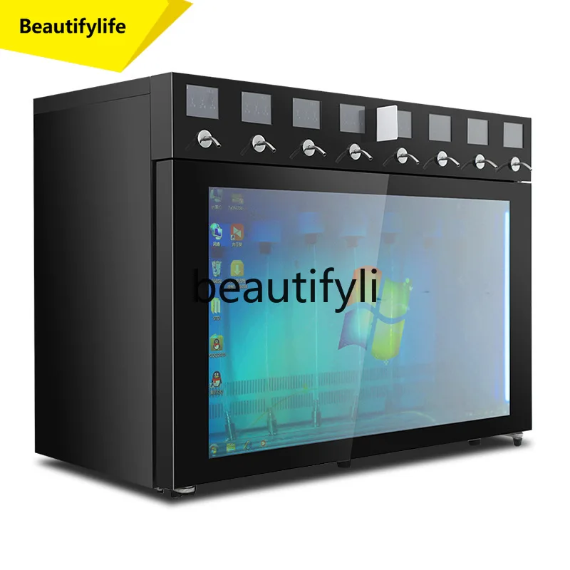 

A61 Commercial Red Wine Dispenser Wine Dispenser Drinking Machine Scan Code Wine Cup Dispenser Intelligent Sharing