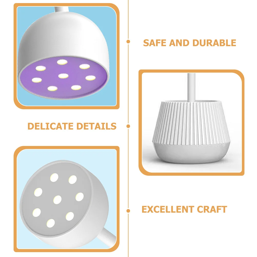 Nail Dryer Lamp Fine Processed Quick Dry for All Gel Polish Safe Uv LED Nail Light for Home Salon Manicure Gel