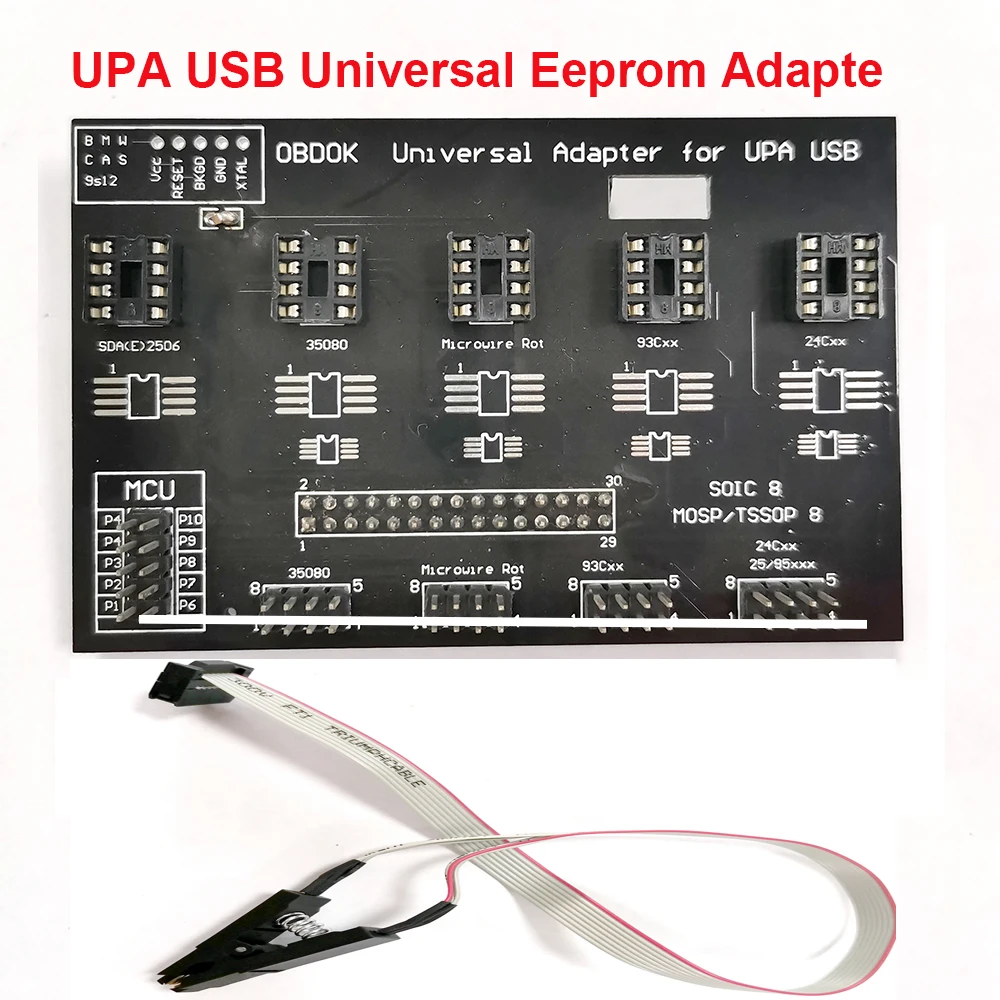محول Eeprom عالمي جديد UPA USB 1.3 لمبرمج UPA ECU S I2C/SPI Microwire Eeprom-Programming #1