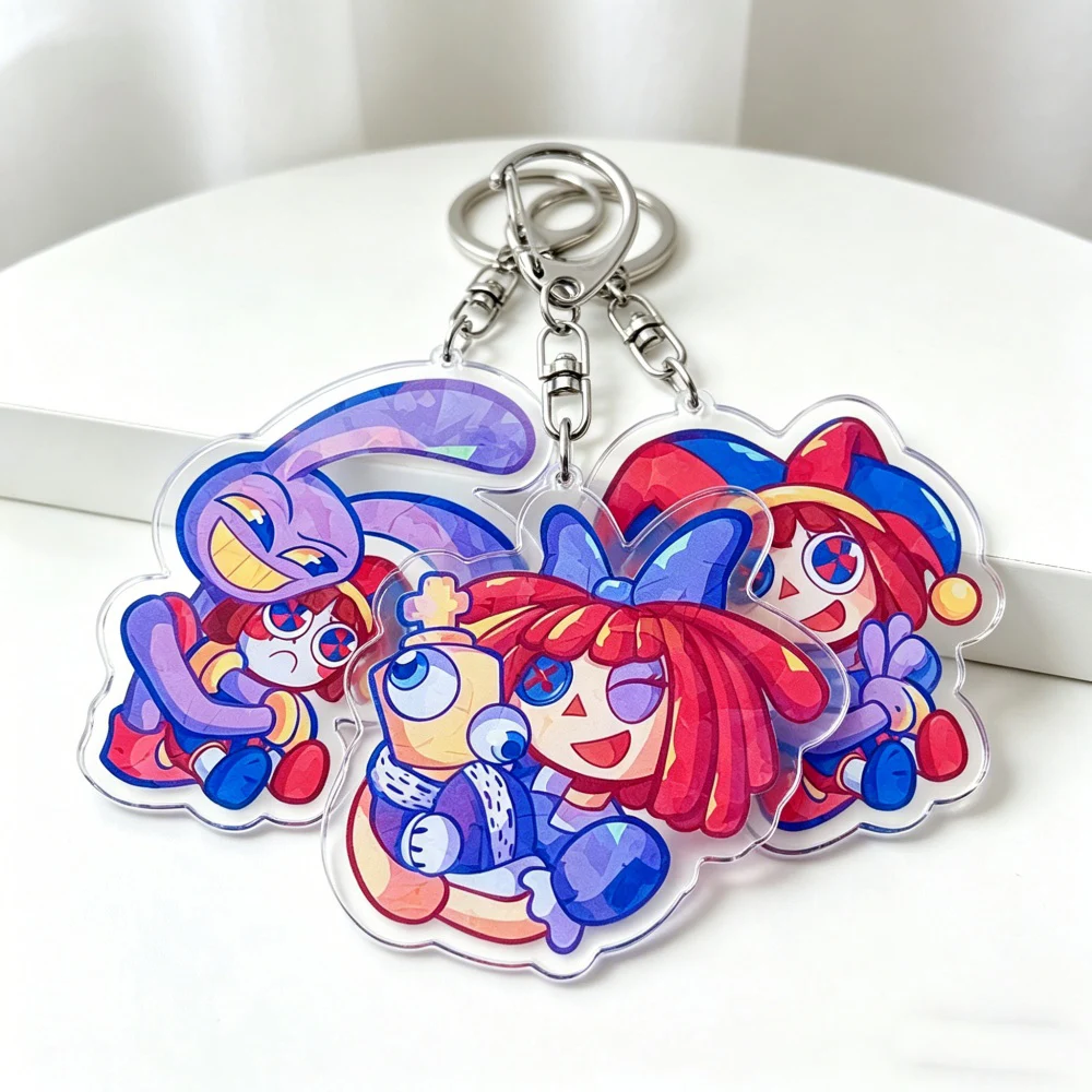 Niedliche Cartoon-Schlüsselanhänger, Schlüsselringe, Schmuck, Manga-Spiel, TADC-Fans, Geschenke
