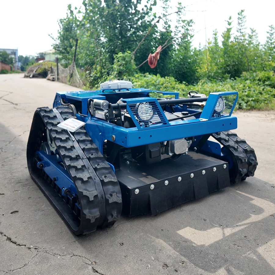 STLF WJW China Selbstfahrender Raupenrasenmäher im neuen Design, automatischer ferngesteuerter Rasenmäher