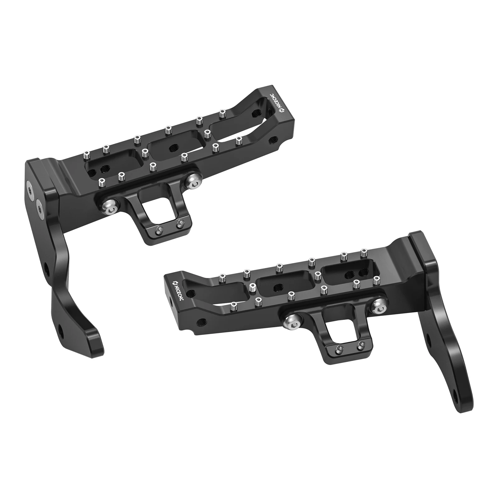 NICECNC Verlängerte, breitere Fußrasten und Kickstarter-Hebel für Yamaha Banshee 350 1987-2006, ersetzt 2GU-15620-01-00, Aluminium – Detail 31