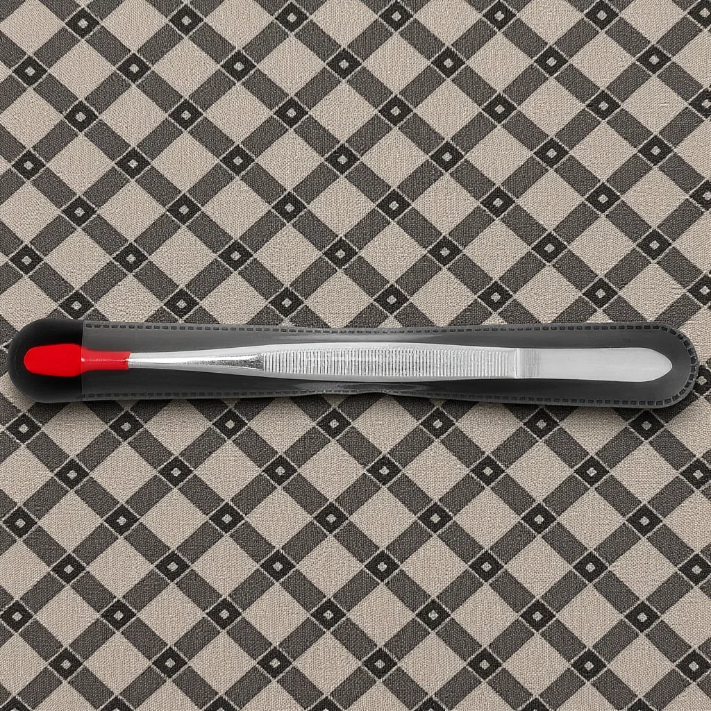 المطاط المغلفة ملاقط من الفولاذ المقاوم للصدأ ملاقط طويلة للحرف اليدوية ختم عملة مجوهرات جامع ختم الملقط ملقط #1