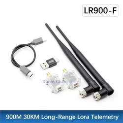 900MHz 30KM Long-Range LoRa Telemetry Raido For Drones and Robotics LR900-F Data Transmit Module For Pixhawk Ardupilot PX4