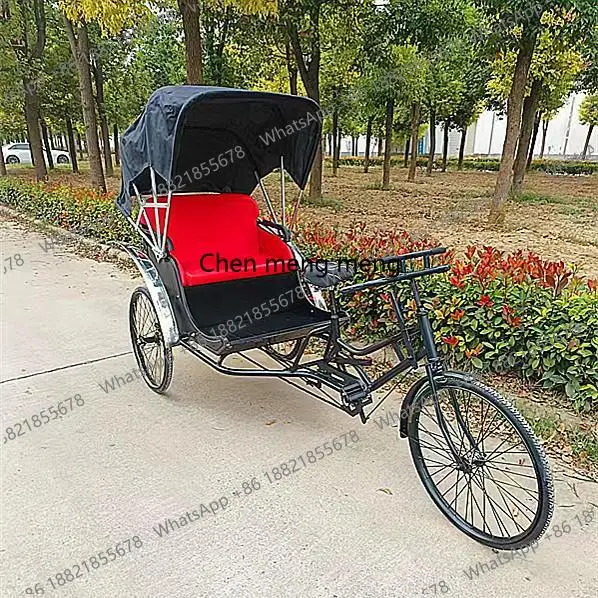 

Featured old man power tricycles, rickshaws, antique retro human-powered bicycles