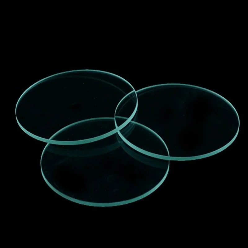 5PCS Flat lens Torchy lens For Flashlight lamp glass Diameter 55mm Thickness 3mm glass lens