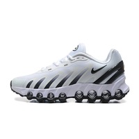 Nike Air Max Dn8 Men's and Women's Running Shoes, Shock Absorption, Trendy, Non Slip, Versatile Sneakers, White and Black