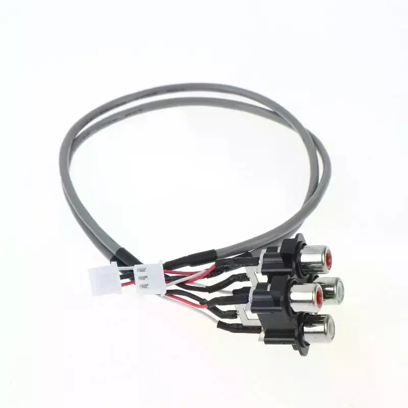 Signal Cable 2 TO XH2.54MM-3PIN Audio Input Socket 30CM Line Length Extended Sound Signal Interface For Panel Audio