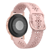 20mm 22mm Silicone Band Lace Silicone Band Women Girls Wedding Cute Romantic Lovely Strap for Samsung Huawei Amazfit Smartwatch