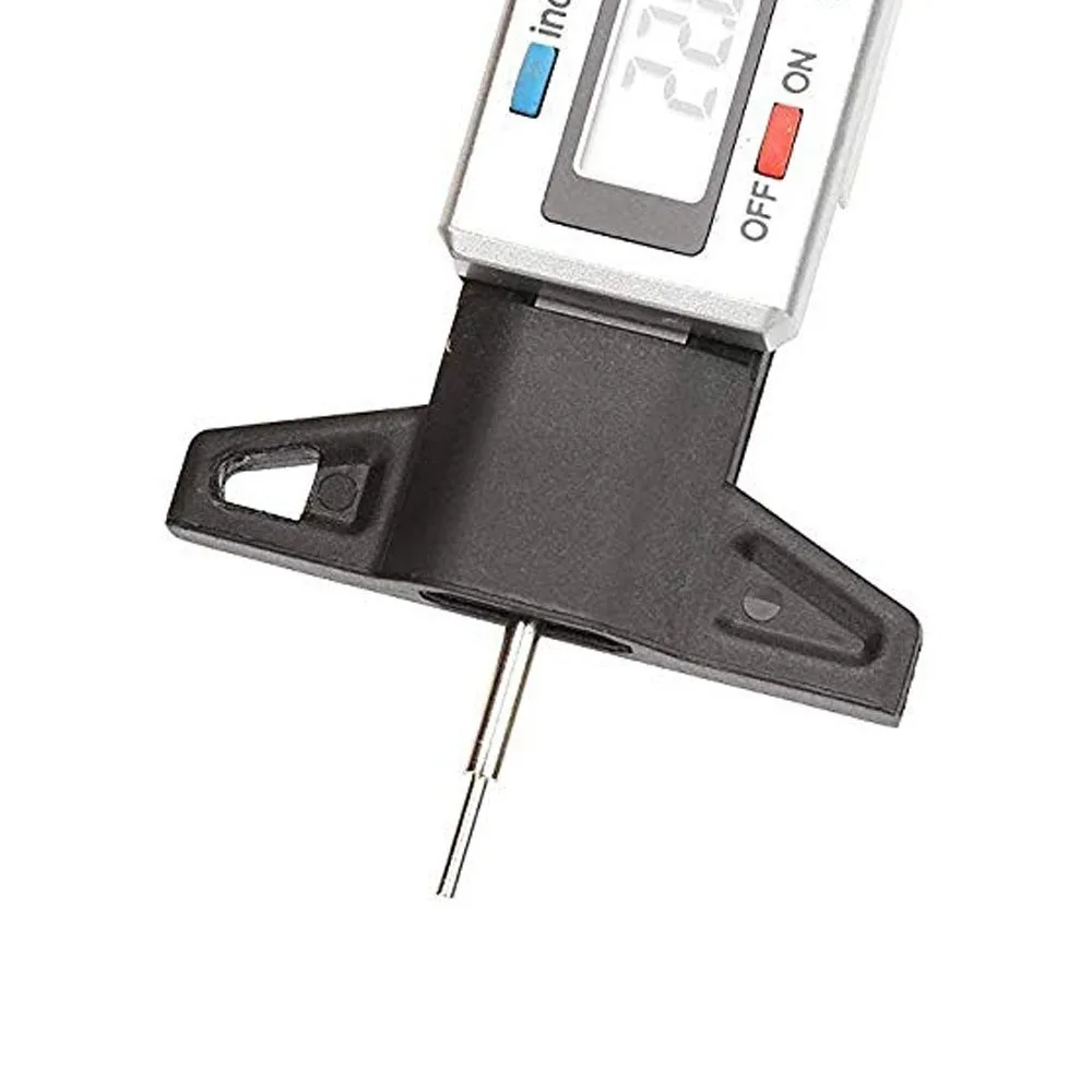 Digital Tyre Tire Measuring Tools Tire Wear Detection Meter Thickness Gauges Depth Gauge Car Tire Tread