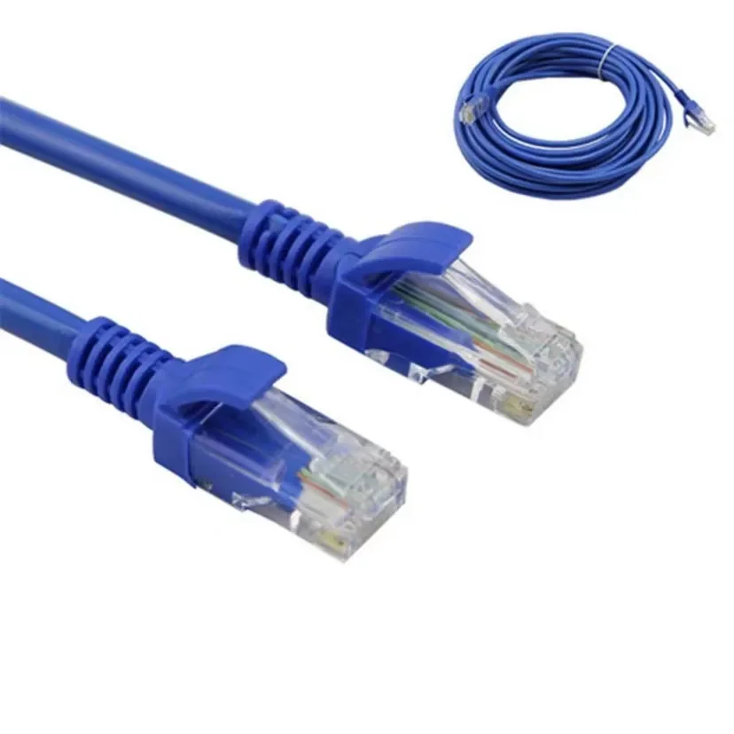 Cabo De Rede Para Internet Lan Utp Cat5 Montado 2M