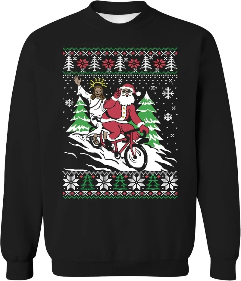 

Fragile Leg Lamp Graphic Sweatshirt Santa Hoodie Christmas Retro Thermal Hoodie Clothing Christmas Sweatshirt Funny Sweater