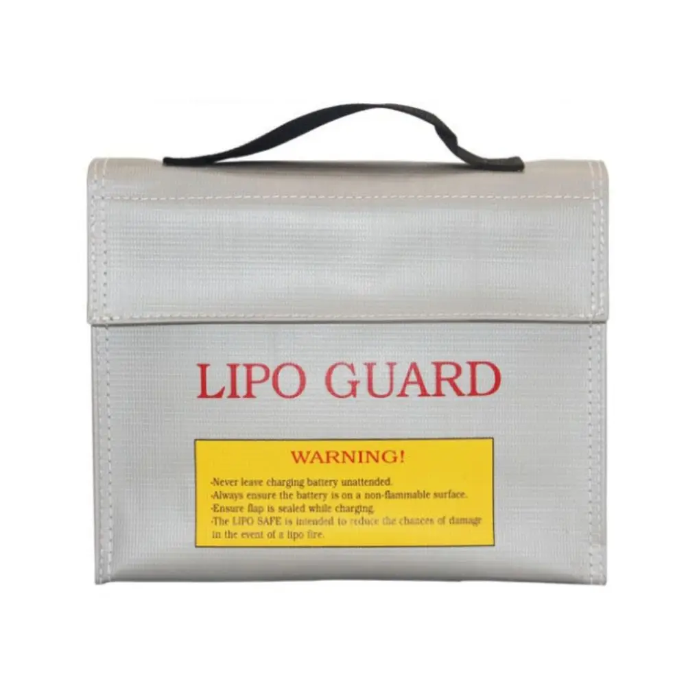 Lipo-Akku-Schutztasche, feuerfest, explosionsgeschützt, Lipo-Guard, Ladeschutz, Aufbewahrungsbox 215x165x45mm für RC-Drohnen-FPV-Akkus