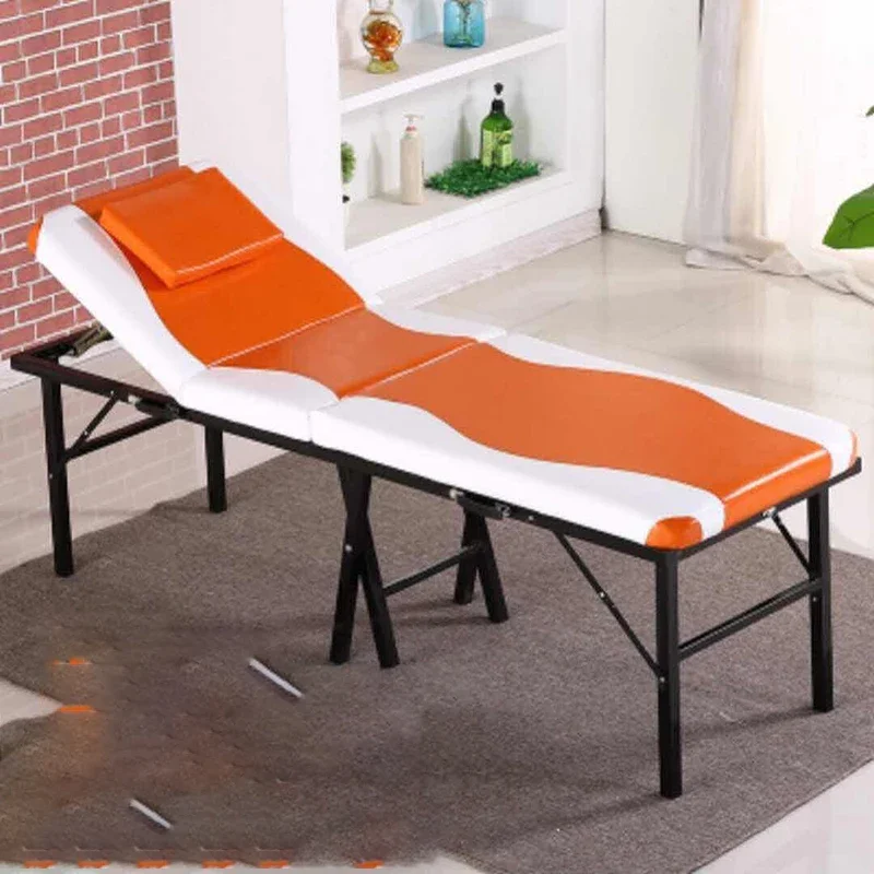 Portable Bed Massage Aesthetic Care Professional Stretcher Salon Furniture Beauty Salon Lash Recliner Chair Maca Portatil Table