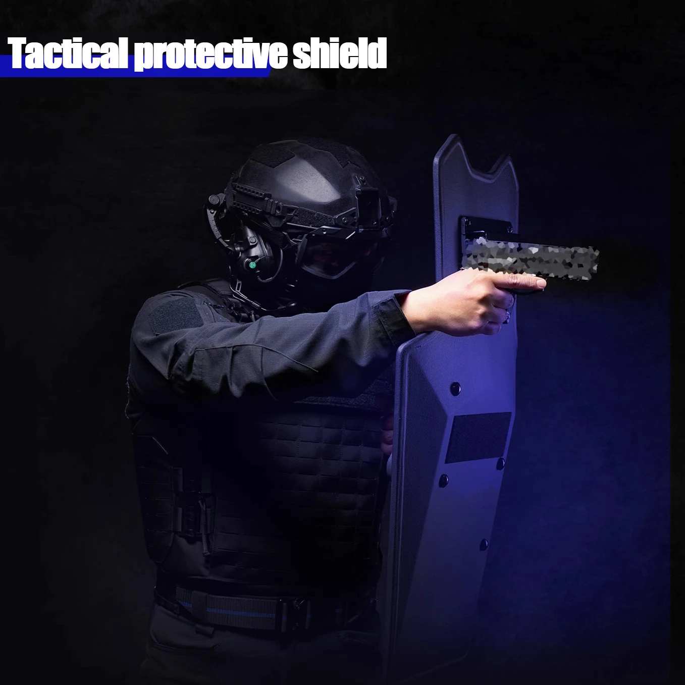 Protective Shield, Universal Armor, Owl Tactical Shield, Level 3 Protection Shield, Riot Shield, Handheld Shield