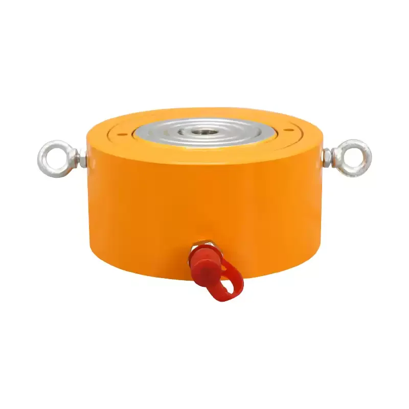 RTC-03010 Ultra Thin Split Hydraulic Cylinder 30T Single Acting Lifting Jack 30mm Height 10mm Stroke Bridge Engineering