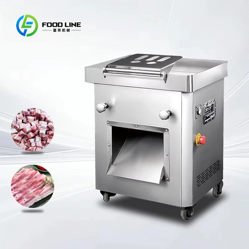 

Customized Commercial Fully Automatic High-Efficiency Meat Cutter Machine for Meat Processing Plants with Core Motor Component