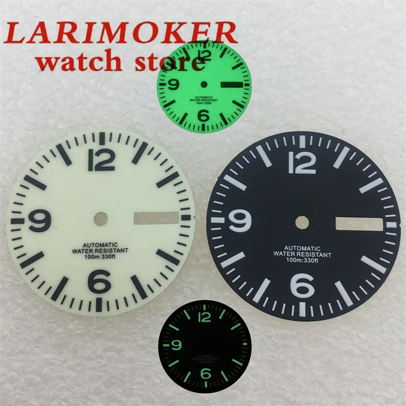 BLIGER all-luminous dial 29mm aseptic for NH34 NH35 NH36 ETA 2824 2836 PT5000 Miyata DG series movement