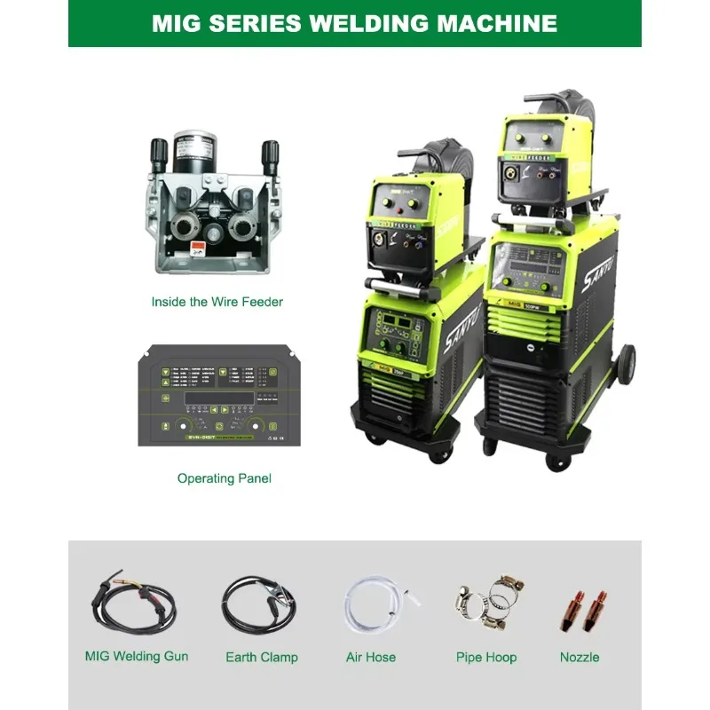 

MIG Welding Gas Shielded Water Cooler 380V MIG Arc Welding Machine MIG Welder With Pulse For Aluminum Welding With CE