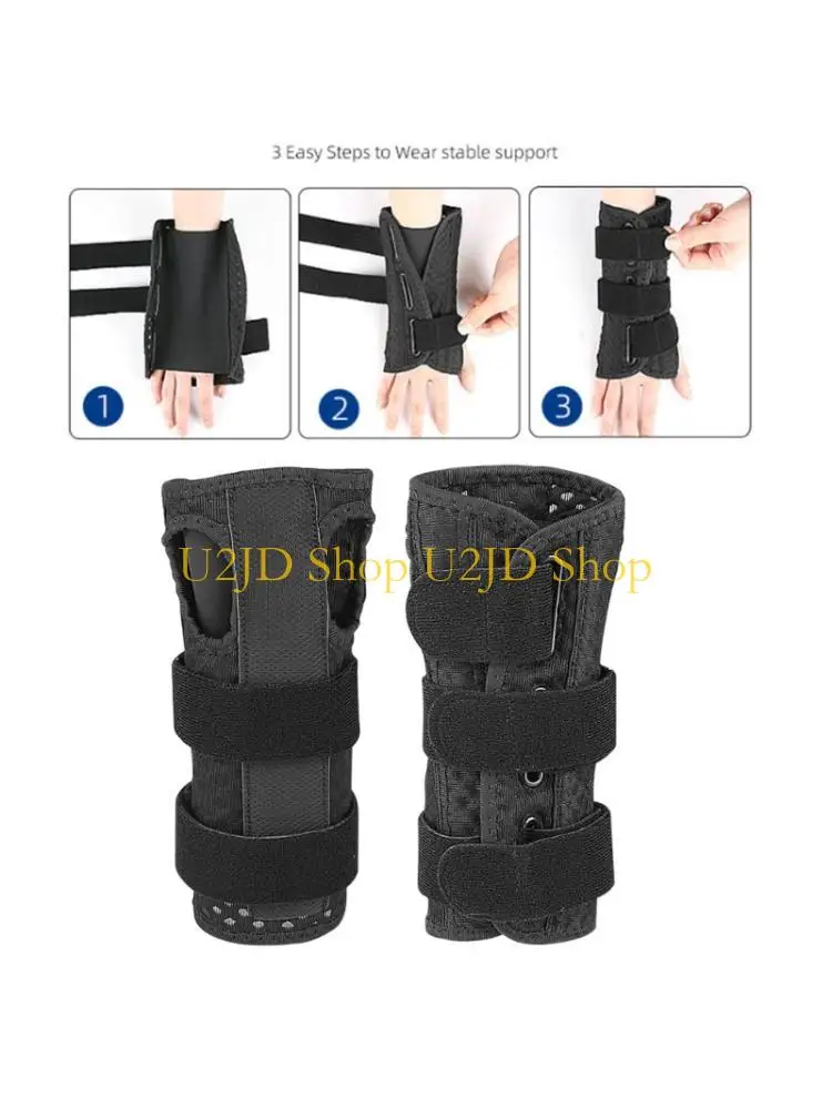 U2JD Simple Wrist Splint With Ventilated Fabric Build Great For Typing And Physical Activity