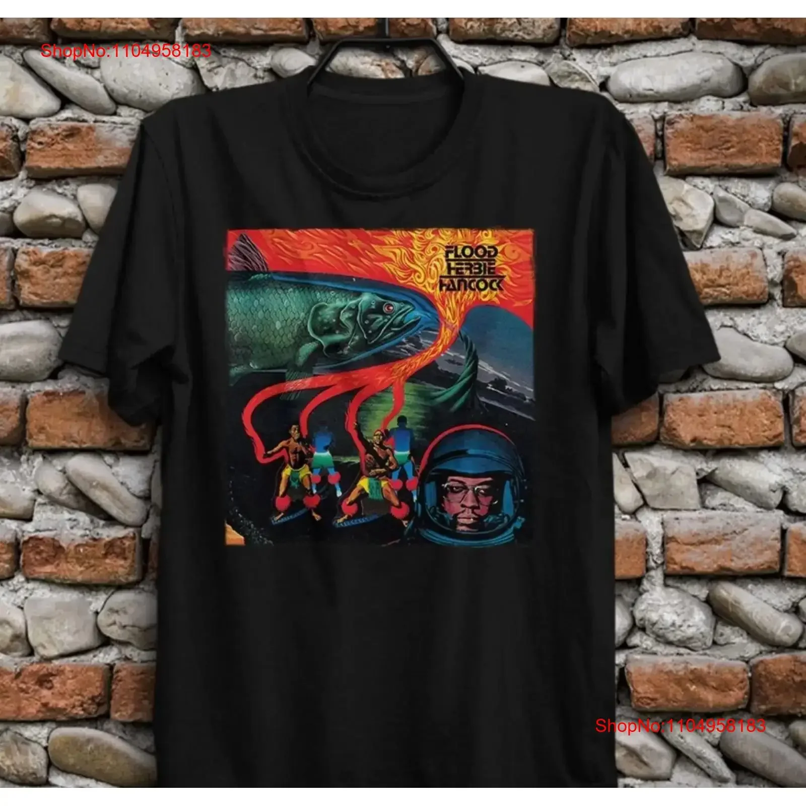 الفيضانات هيربي هانكوك الفانك الجاز تي شيرت The Headhunters بيني ماوبين بول جاكسون خمر غسلها تنفس موضة أوم لينة #1