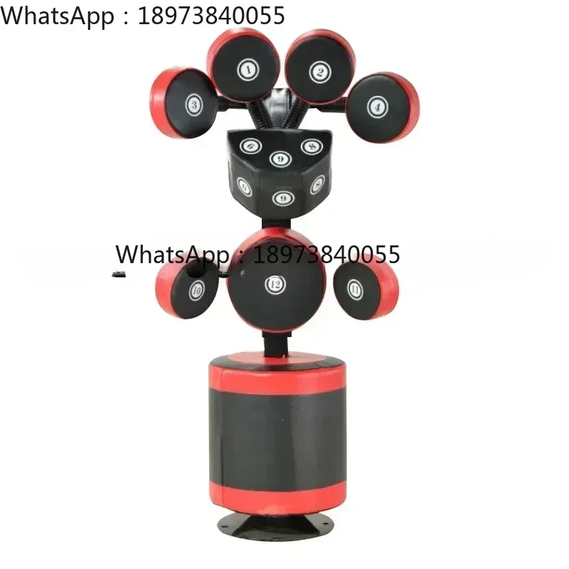 Verticale staande meerpunts bokszak Fitness decompressie spons kickboksuitrusting