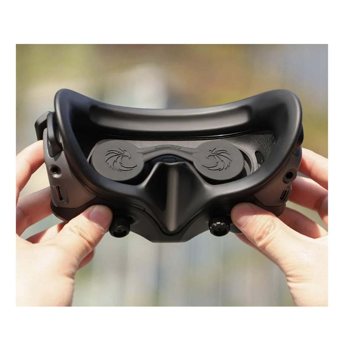 for Goggles 2 Lens Cap Scratch-Proof Silicone Lens Cover Dustproof Lens Cap Flight Accessories