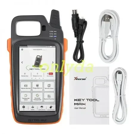 

Xhorse VVDI KEY TOOL MAXKEY TOOL MAX is a professional smart device with multi-function,Blue tooth and WIFI communication