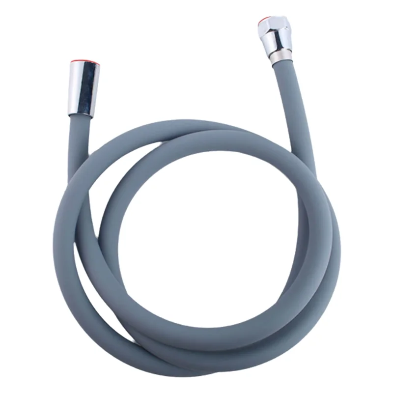 

IALJ-Silicone Flexible Shower Hose Anti-Winding Extension High Pressure Pipe Shower Head Tube Bathroom Accessory