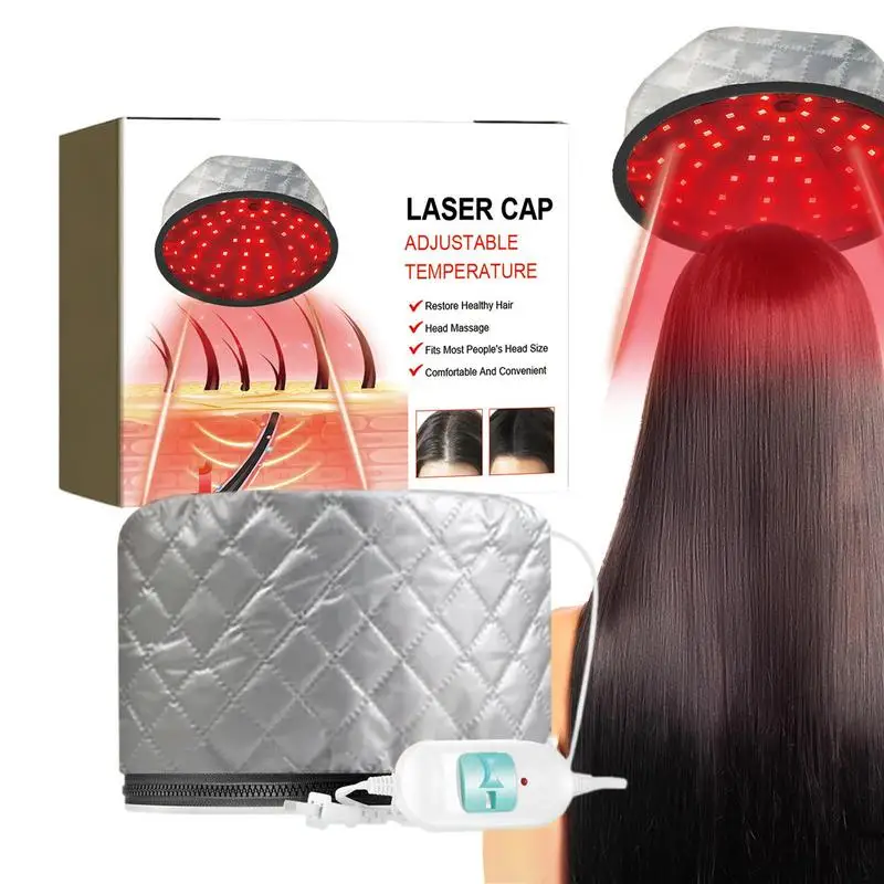 

Hair Steamer For Deep Conditioning,Heating Caps Hair Adjustable Steamer Caps Electric Hot Heating Hat Salon Electric Caps