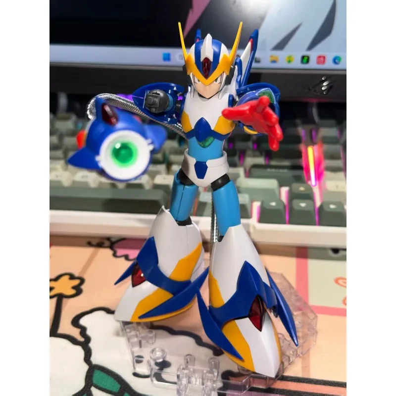 

In Stock Megaman X5 Kotobukiya KP701 RockMan X Falcon Armor SS Model KO Action Figure Anime Figures Assembly Model Toys Gifts