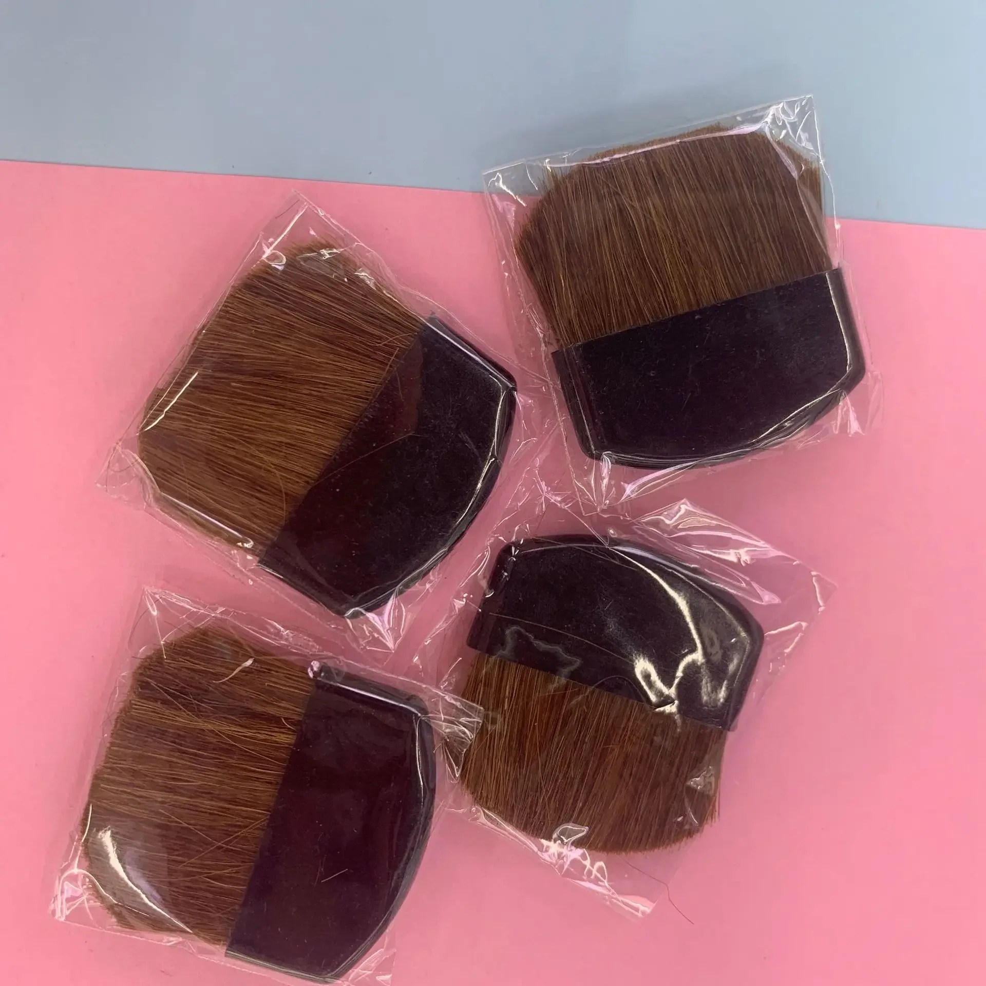 5 stks Nieuwe Make-up Borstel Schoonheid Poeder Gezicht Blush Borstels Draagbare Professionele Foundation Brush Mini Cosmetica Zachte Basis Make up