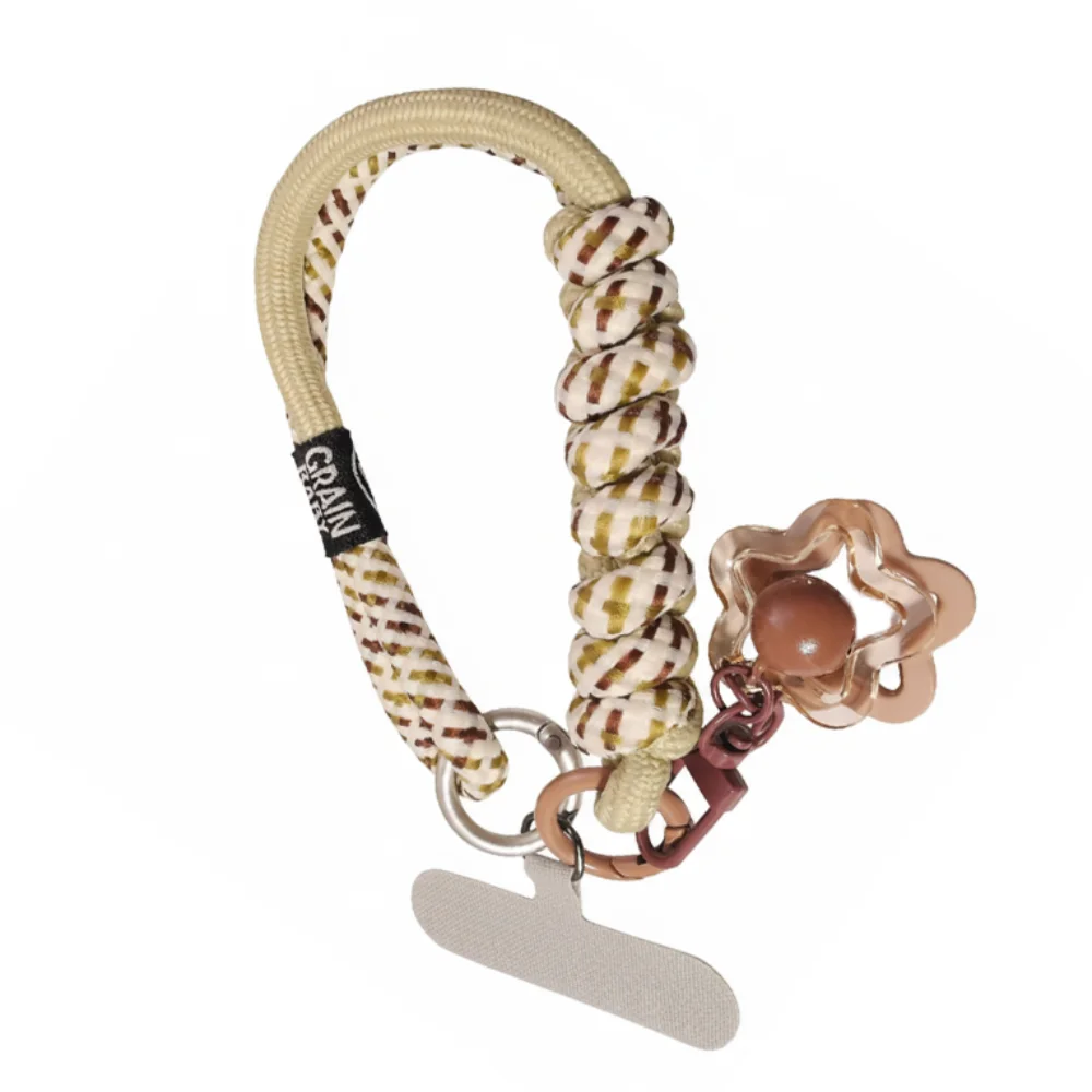 

Брелок со звездой, тканый ремешок для телефона, анти-потерянный съемный ремешок для мобильного телефона, красочный короткий ремешок для мобильного телефона, нашивка