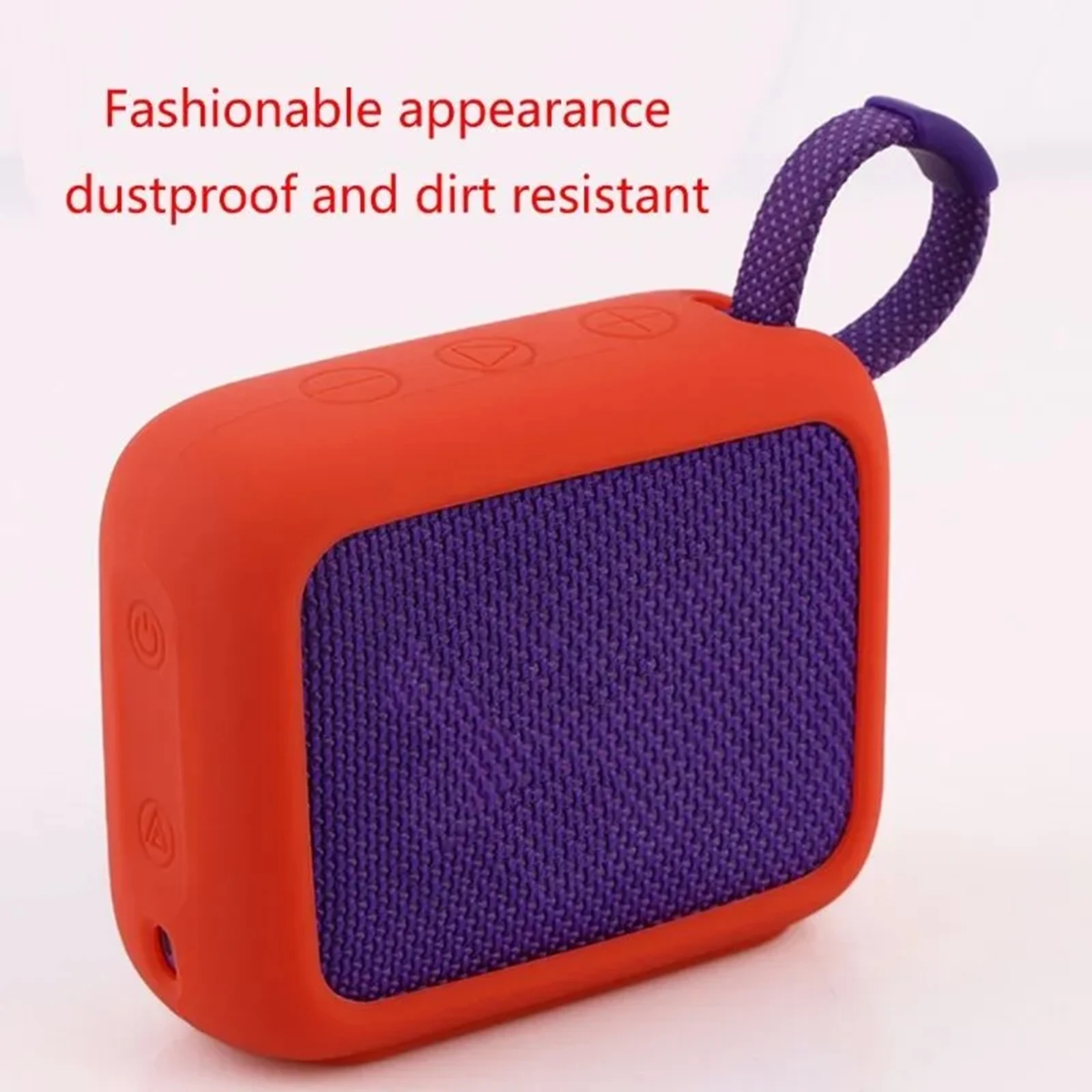 Protective Case for JBL GO4 Speaker Silicone Speaker case Pouch Sleeve Skin Corrosion  Waterproof Cover Protect Speaker