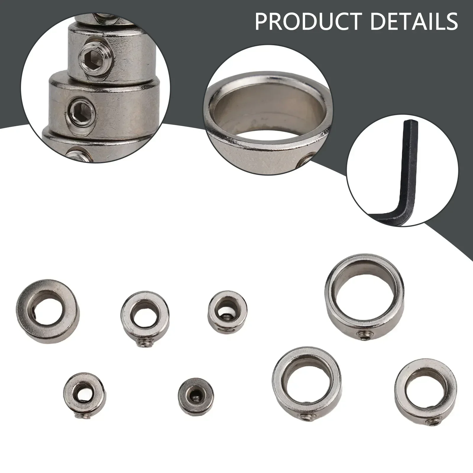 

Depth Stop Ring Drill Bit Positioner Adjustable Split Ring Design Brand New And Unused For Positioning In Wood